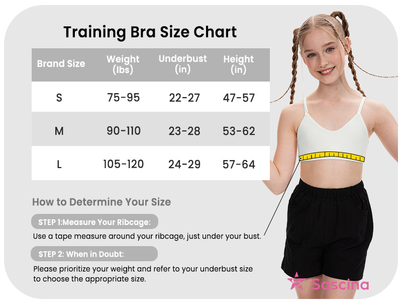 Sascina Girls Soft Training Bras[403]