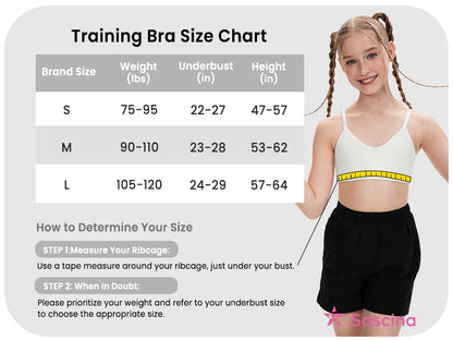 Sascina Girls Soft Training Bras[403]