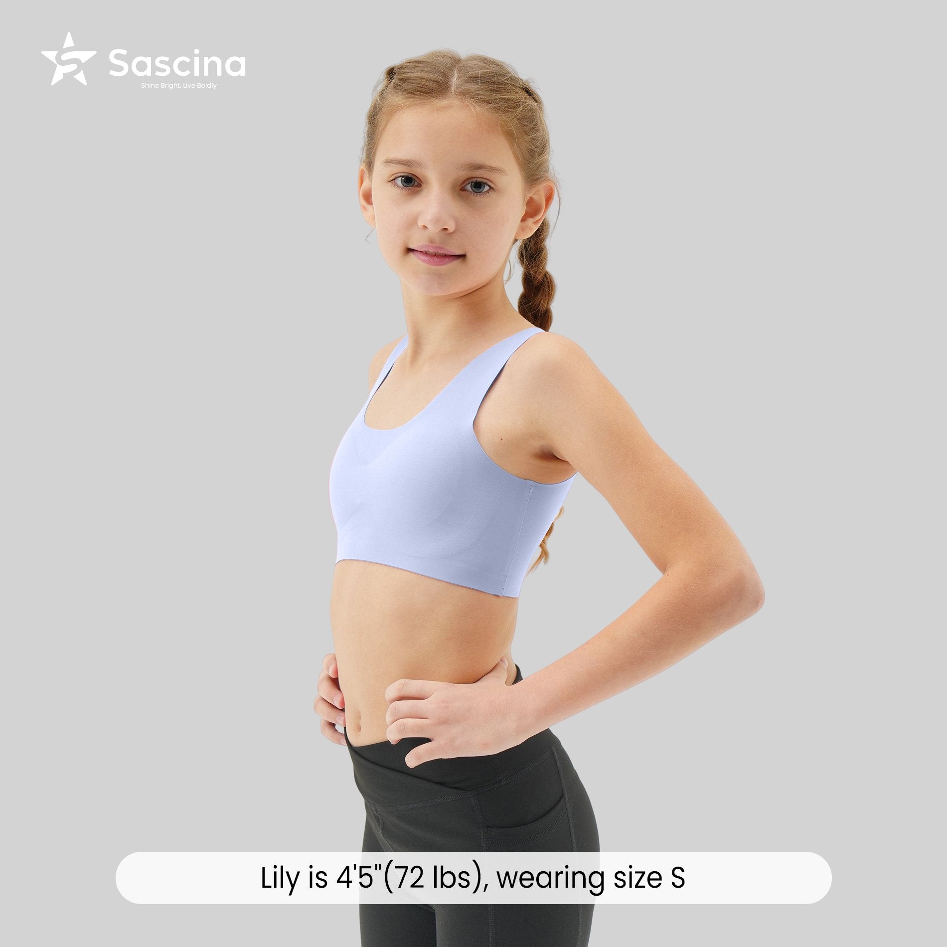 Girls Training Bras 2PCS/4PCS  [201]
