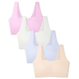 Soft Fixed Padding Training Bras 2PCS/4PCS  [202]